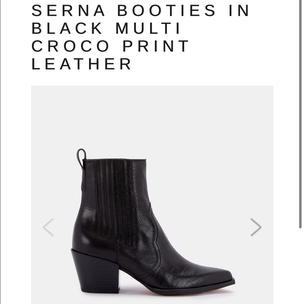 Dolce Vita V-Serna black leather boot